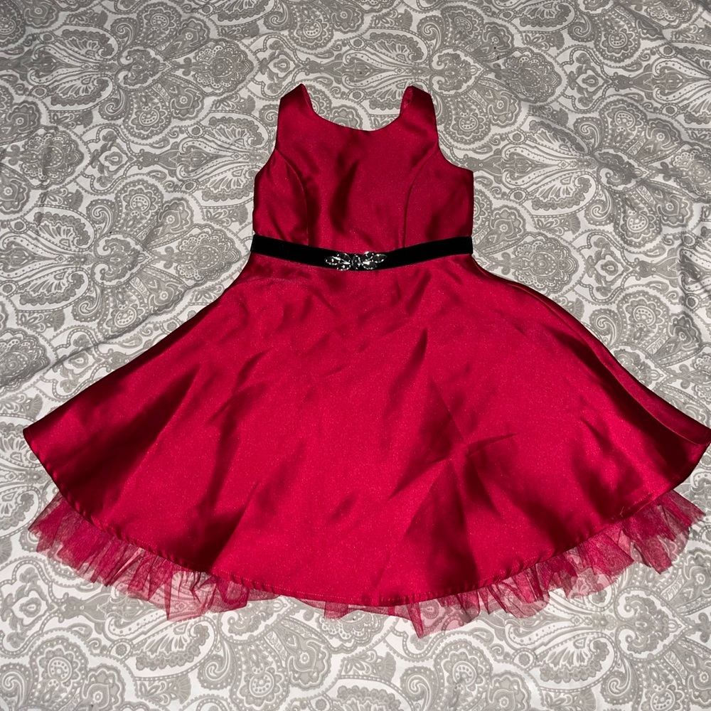 Red dress